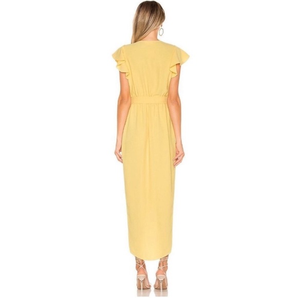 NWOT Amanda Uprichard Yellow Dress - Picture 3 of 8